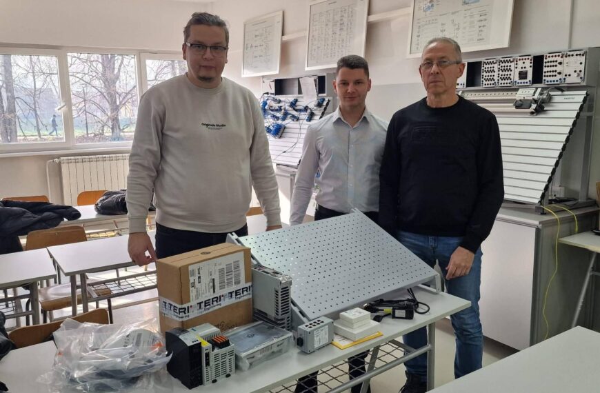 Техничка школа наставља сарадњу са компанијом Teri Engineering