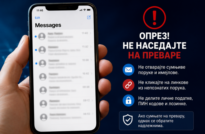 МУП упозорава грађане: Не наседајте на лажне СМС поруке о саобраћајним прекршајима